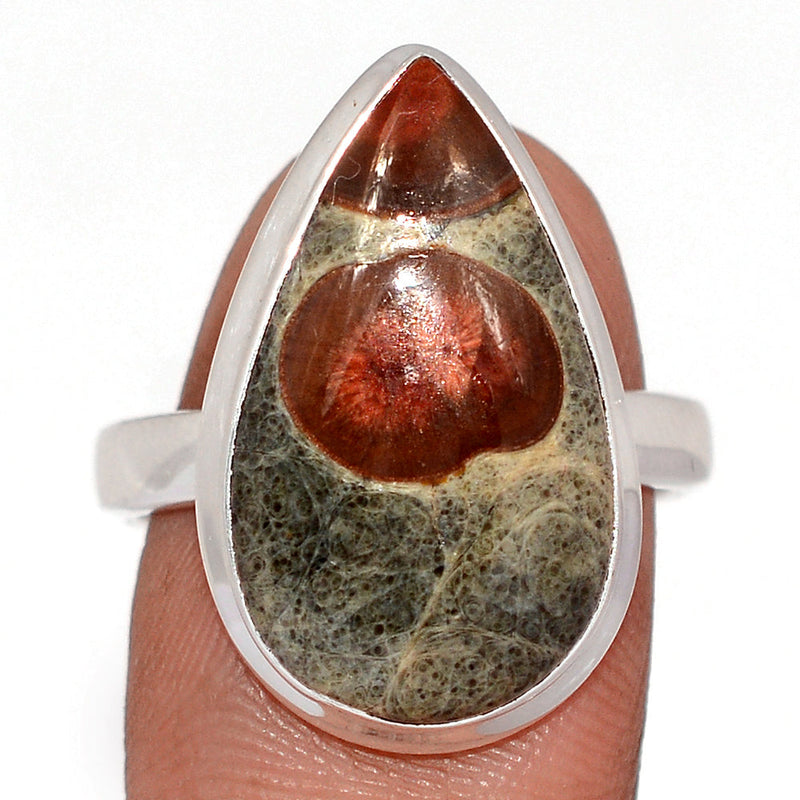 Peanut Obsidian Ring - PNOR286