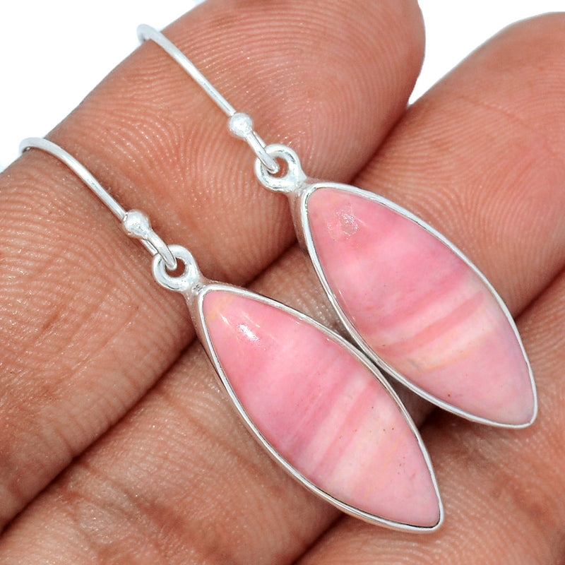 1.6" Australian Pink Opal Earrings - POAE495