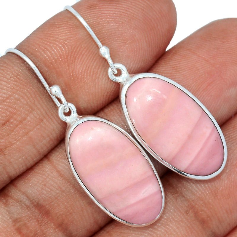 1.6" Australian Pink Opal Earrings - POAE512