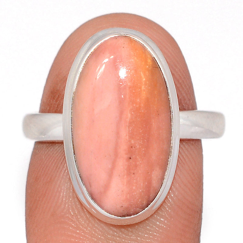 Australian Pink Opal Ring - POAR729