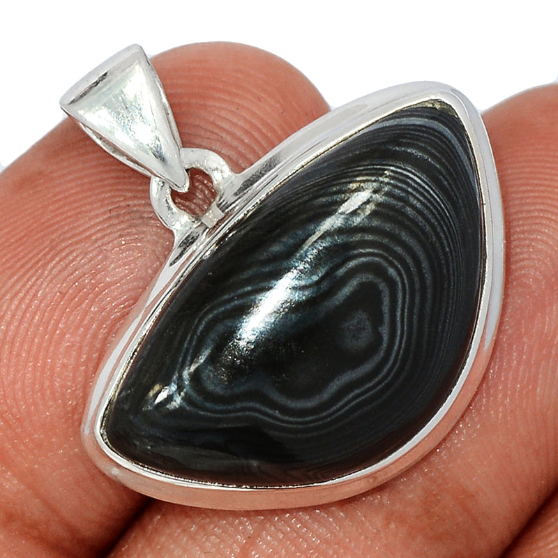 1" Psilomelane Pendants - PSLP1080