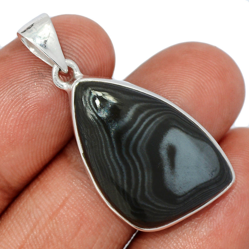 1.5" Psilomelane Pendants - PSLP1082