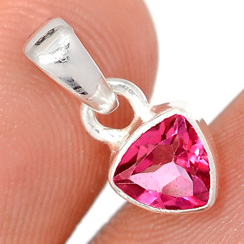 0.6" Pink Topaz Pendants - PTZP5