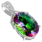 13*18 MM Oval - Mystic Topaz Pendants - MTP12