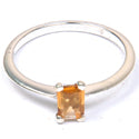 6*4 MM Octo - Citrine Ring - R5195C