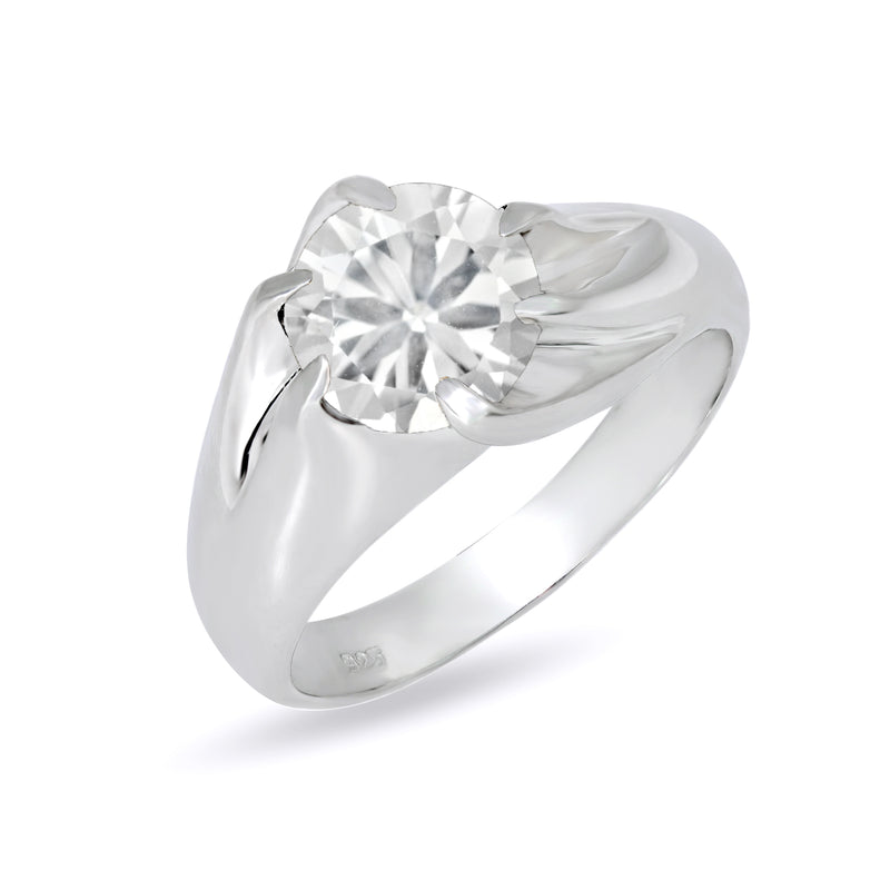 8*8 MM Round - Crystal Ring - R5082CRY