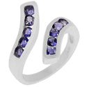 3*3 MM Round - Iolite Ring - R5096I