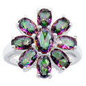 4*6, 5*7 MM Oval - Mystic Topaz Ring - R5104MT