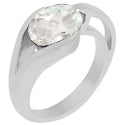 7*9 MM Oval - Crystal Ring - R5109CRY