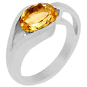 7*9 MM Oval - Citrine Ring - R5109C