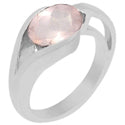 7*9 MM Oval - Rose Quartz Faceted Ring - R5109RQ