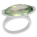 10*20 MM Marquise - Green Amethyst Ring - R5110GA