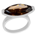 10*20 MM Marquise - Smokey Quartz Ring - R5110SQ