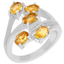 4*6 MM Oval - Citrine Ring - R5111C