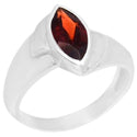 6*12 MM Marquise - Garnet Faceted Ring - R5114G
