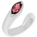 5*10 MM Marquise - Garnet Faceted Ring - R5116G