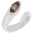 5*10 MM Marquise - Mystic Topaz Ring - R5116MT