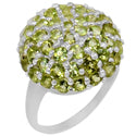 2.5 MM Round - Peridot Ring - R5150P