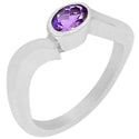 3*5 MM Oval - Amethyst Faceted Ring - R5162A