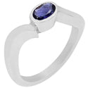 3*5 MM Oval - Iolite Ring - R5162I