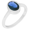 6*8 MM Oval - Iolite Ring - R5165I