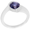 8*8 MM Round - Iolite Ring - R5167I