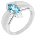 5*10 MM Marquise - Blue Topaz Ring - R5172BT