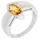 5*10 MM Marquise - Citrine Ring - R5172C