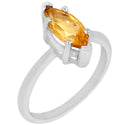 10*5 MM Marquise - Citrine Ring - R5181C
