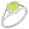 6*8 MM Oval - Prehnite Ring - R5190PRN