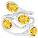 5*7 MM Oval - Citrine Ring - R5191C