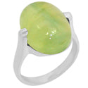 13*18 MM Oval - Prehnite Ring - R5192PRN