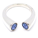 5*5 MM Round - Iolite Ring - R5198I