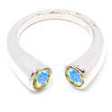 5*5 MM Round - Labradorite Faceted Ring - R5198L