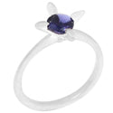 6*6 MM Round - Iolite Ring - R5203I