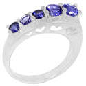 3, 4 MM Round - Iolite Ring - R5208I