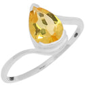 7*10 MM Pear - Citrine Ring - R5209C