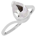 7*10 MM Pear - Crystal Ring - R5209CRY