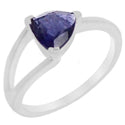 7*7 MM Trillion - Iolite Ring - R5214I