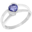 6*6 MM Round - Iolite Ring - R5216I