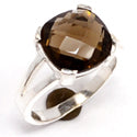 12*12 MM Cushion - Peridot Faceted Ring - R5269SQ