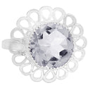 12*12 MM Round - Crystal Ring - R5273CRY