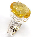 12*16 MM Oval - Citrine Ring - R5295C