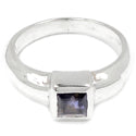 5*5 MM Octo - Iolite Ring - R5313I