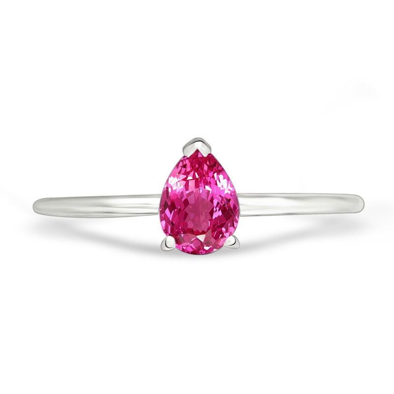 7*5 MM Pear - Pink Topaz Ring - RBC301-PTZ Catalogue