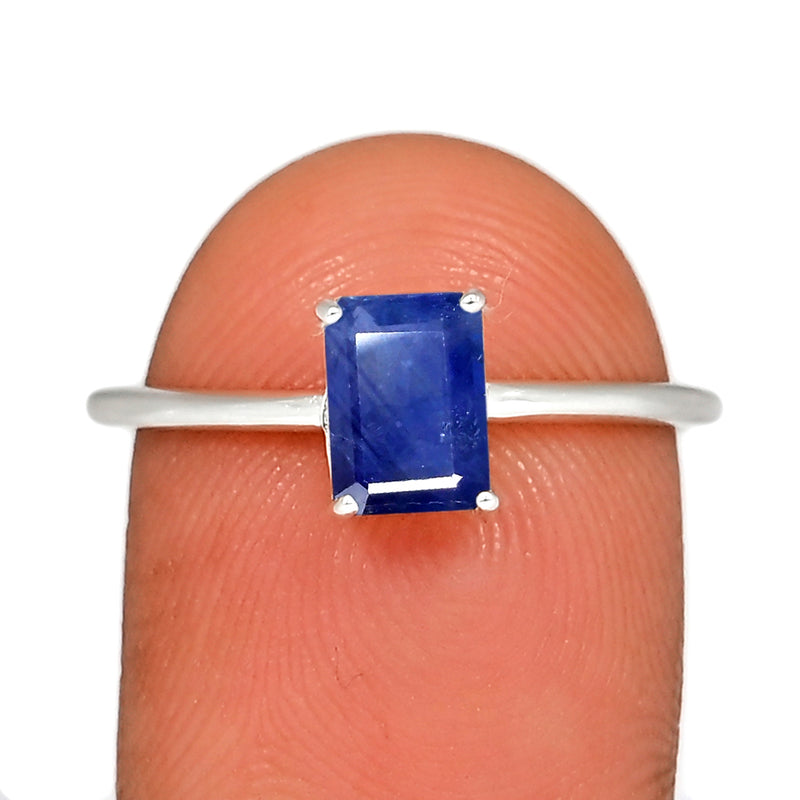 7*5 MM Octo - Natural Sapphire Ring - RBC304-SAP Catalogue