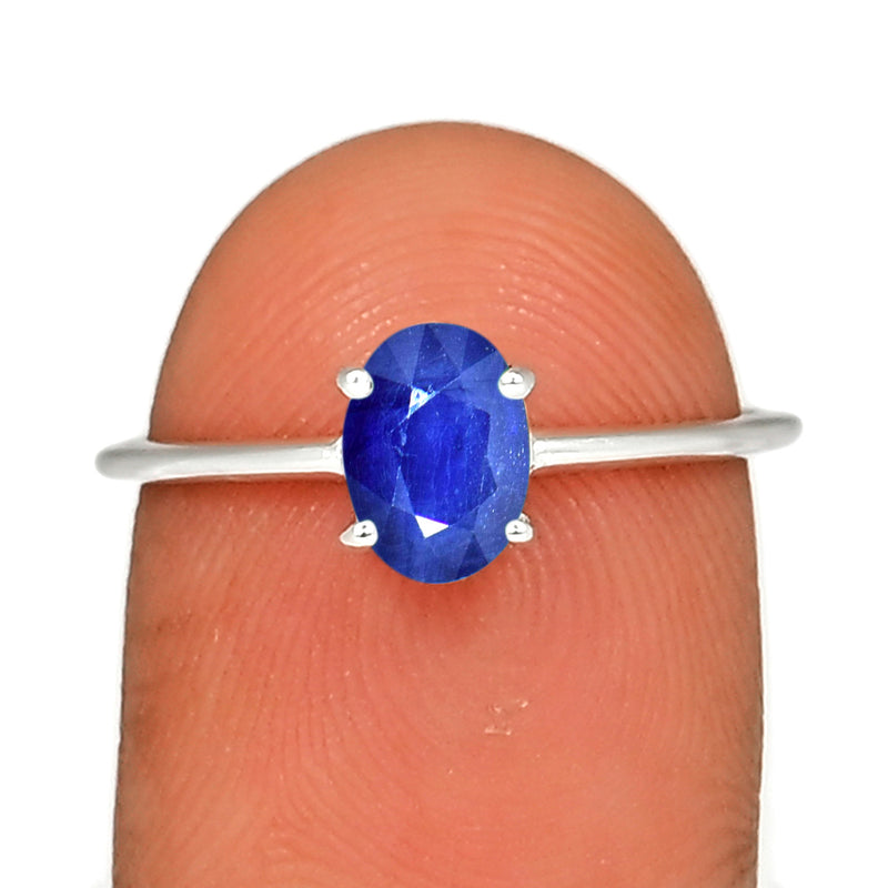 8*6 MM Oval - Natural Sapphire Ring - RBC322-SAP Catalogue