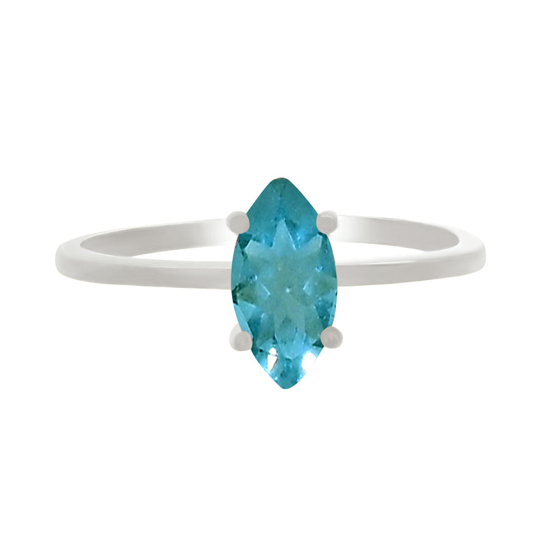 10*5 MM Marquise - Belgian Teal Fluorite Ring - RBC323-BTF Catalogue