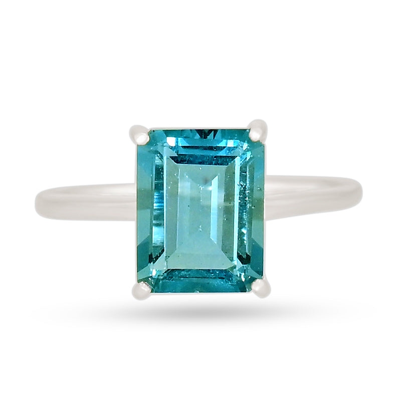 7*9 MM Octo - Belgian Teal Fluorite Ring - RBC329-BTF Catalogue