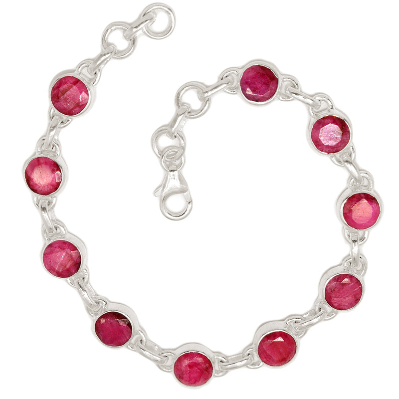 8.3" Treated Ruby Bracelets - RBYB225